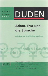 Cover: Adam, Eva und die Sprache