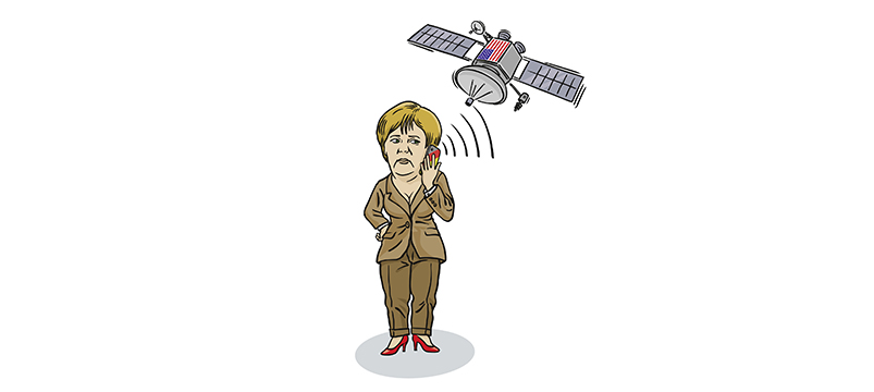 Angela Merkel Spionage © burnhead - fotolia.com